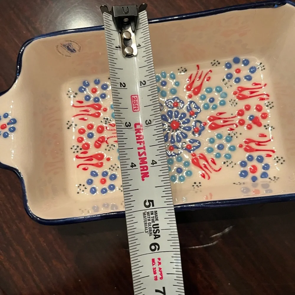 Myth Arts Hand painted Bread Baking Dish- From Turkey